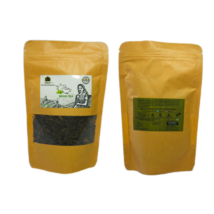 Green Tea 100 gms - Gauraaj Valley Food Private Limited